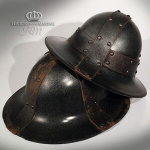 Medieval Helmets for hire- Vac Form Plastic. (Click to open)