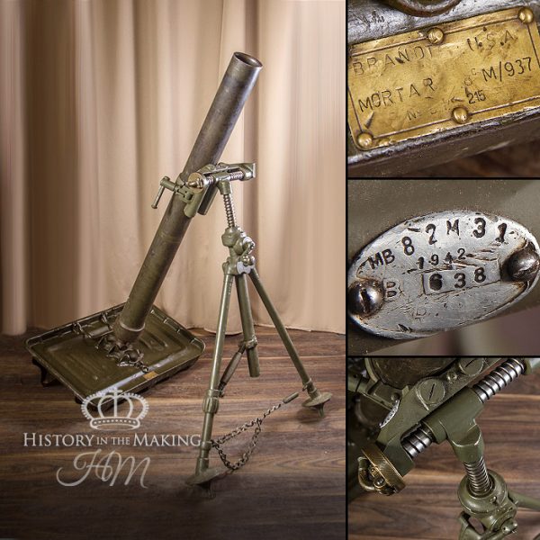 American M1 81mm Mortar- Deactivated