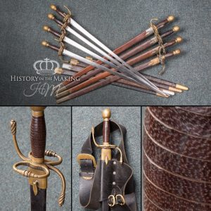Tudor Armoury Sword - With scabbard - Antique Steel Blade