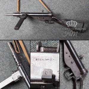 British Sten Gun Mk2 Sub Machine Gun - 9mm - Live Firing
