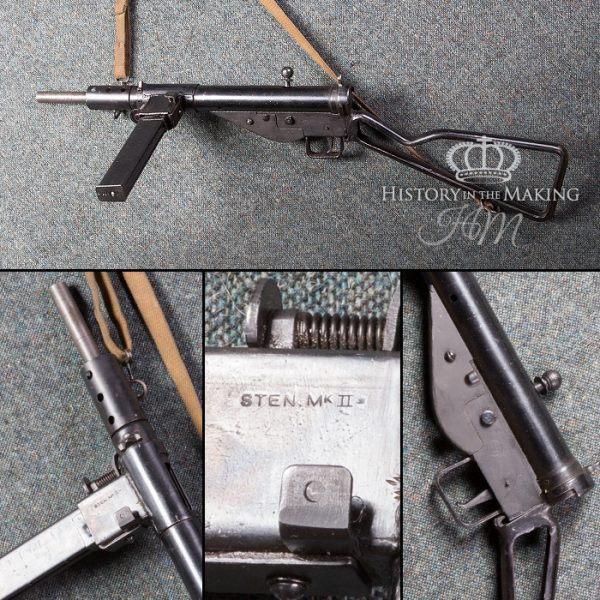 British Sten Gun Mk2 Sub Machine Gun - 9mm - Live Firing