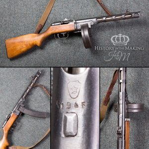 Russian Ppsh41 Sub Machine Gun - 9mm - Live Firing