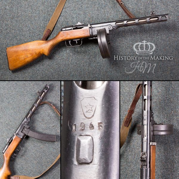 Russian Ppsh41 Sub Machine Gun - 9mm - Live Firing