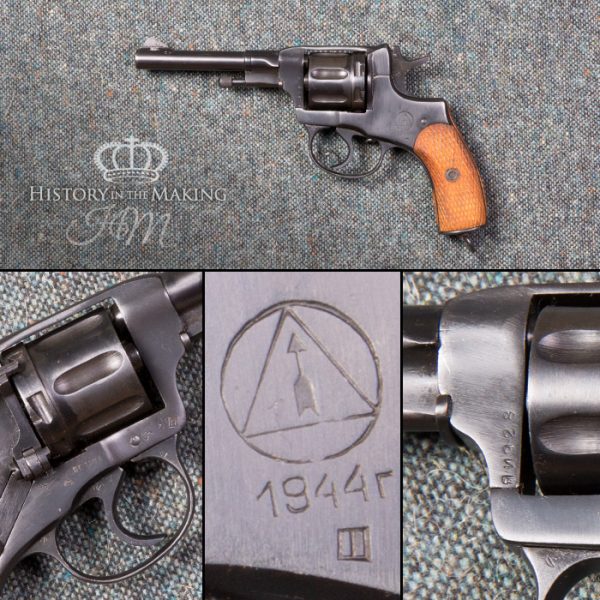 Russian Negant Model 1895 Revolver-7.62 cal-Live Firing