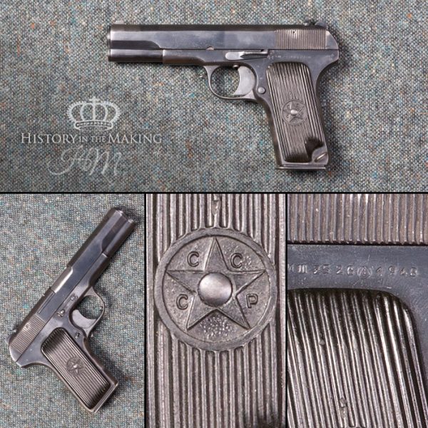 Russian TT33 Automatic Pistol - 9mm cal - Live Firing