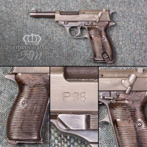 German Walther P38 Semi-Automatic Pistol - 9mm cal - Live Firing