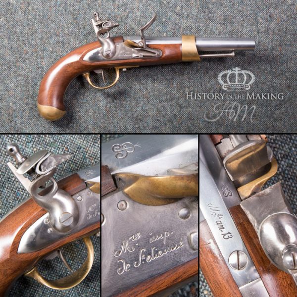 French Pistolet modèle An XIII (1804)-  Flintlock Pistol- Live firing
