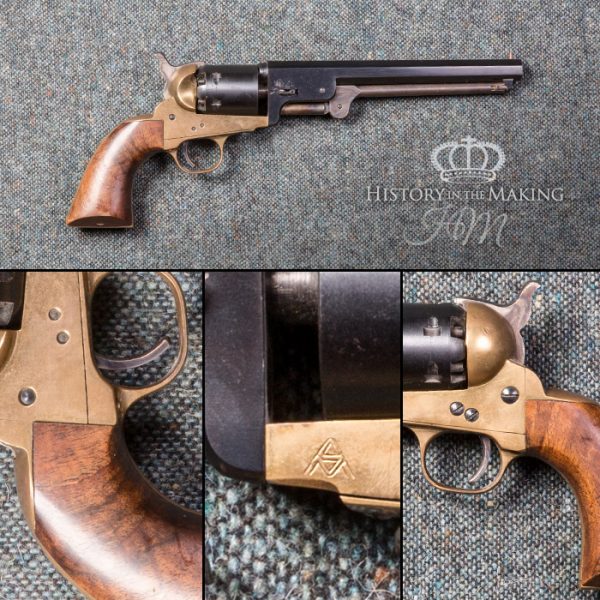 1861- Colt Navy Revolver-Live firing