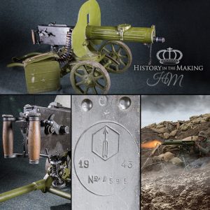 Russian Model 1910 Maxim Heavy Machine Gun-7.62X54R Cal-Live Firing