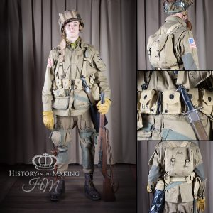 American Paratrooper Combat Uniform-Private Soldier (1944-1945)