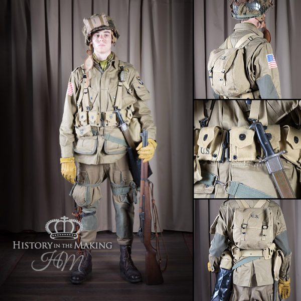 American Paratrooper Combat Uniform-Private Soldier (1944-1945)