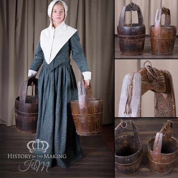 Antique Wooden Buckets