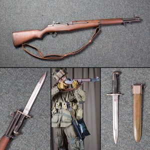 American M1 Garand Rifle - 30.06 cal - Live Firing