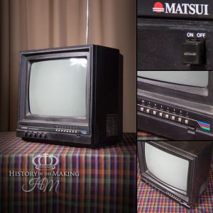 1980 Matsui Portable TV
