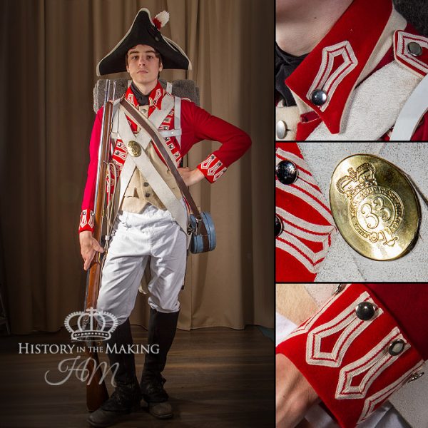 British 33rd regiment of Foot