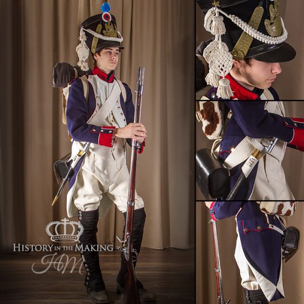 French Line Infantry-Fusalier in full dress (1806-1812)