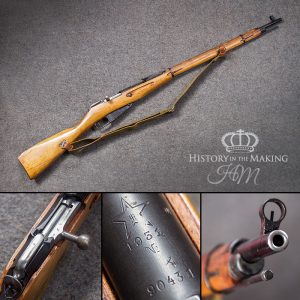 Russian Mosin Negant 1891-30 Bolt Action Rifle-7.62X57R Cal- Live Firing