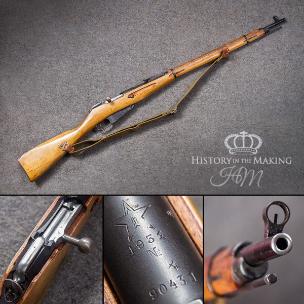 Russian Mosin Negant 1891-30 Bolt Action Rifle-7.62X57R Cal- Live Firing