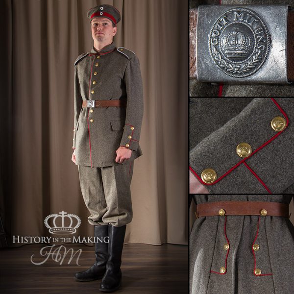 WW1 German Infantry-basic uniform 1914