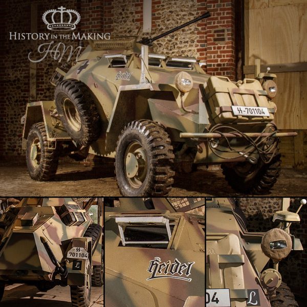 German Sdkfz 222 Light Armoured Car (1943-1945)