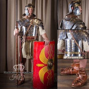 Roman Legionary, 1st-2nd Century AD, full battle or parade order