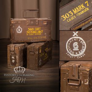 British Ammunition Boxes - 303 cal