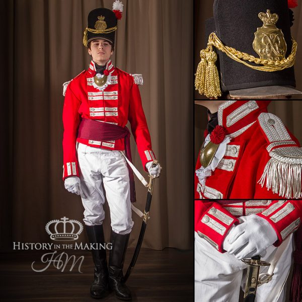 33rd Foot (1st Yorkshire West Riding) Officer-Flank Company-full dress(1812-1815)
