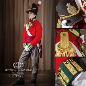 69th Foot (South Lincolnshire) Officer-Centre Company-campaign dress (1812-1815)