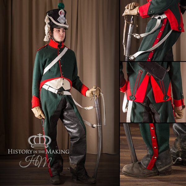 Napoleonic French Light Cavalry-Chasseur a cheval-campaign dress (1806-1815)