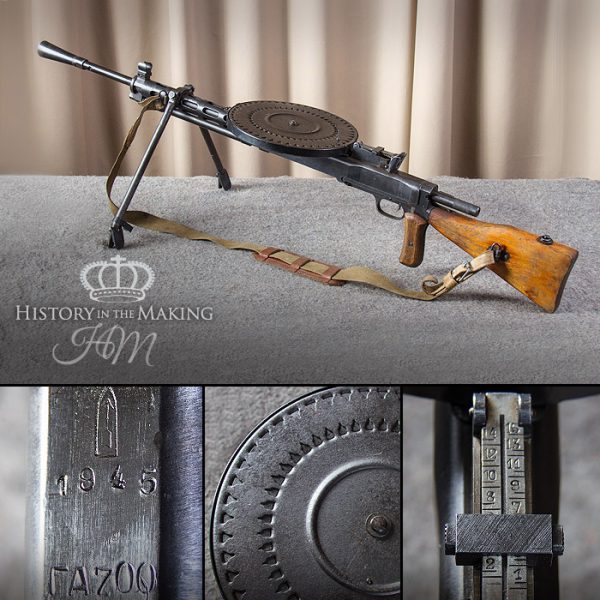 Russian DPM44 Light Machine Gun- 7.62X54R cal- Live Firing