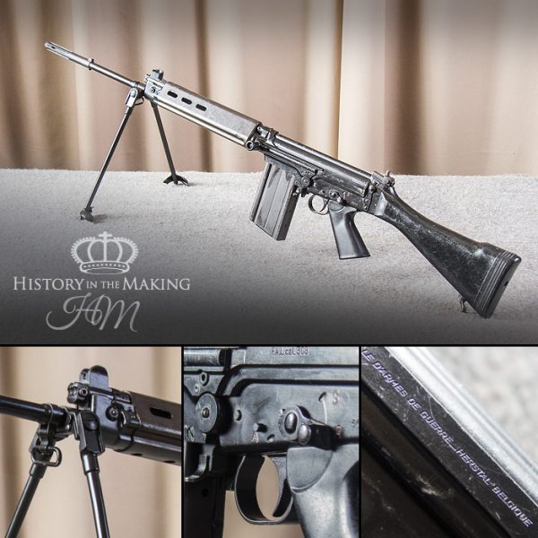 Belgian FAL Self Loading Rifle - 7.62 Cal - Live firing