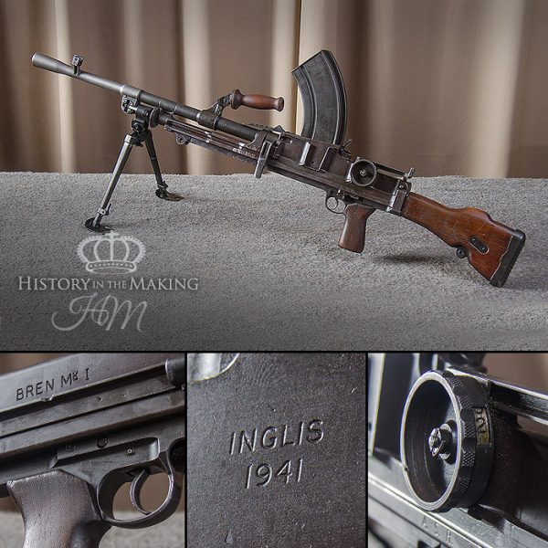 British Bren Gun Mk1- 303 cal- Live Firing