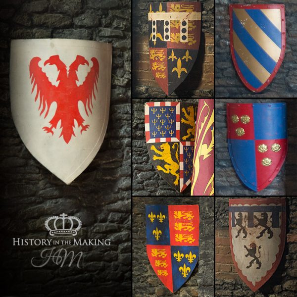 Medieval Flat Iron Shields