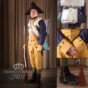 American Infantry-Full Marching Order-1776-1783