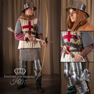 Medieval English Archer-St George Cross-1415