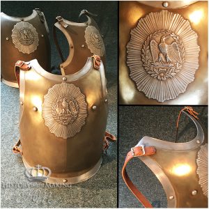 French Brass Cuirass with Silver embellishment-GRP