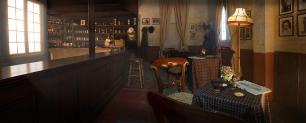 Café Bar film Set (August 2016)