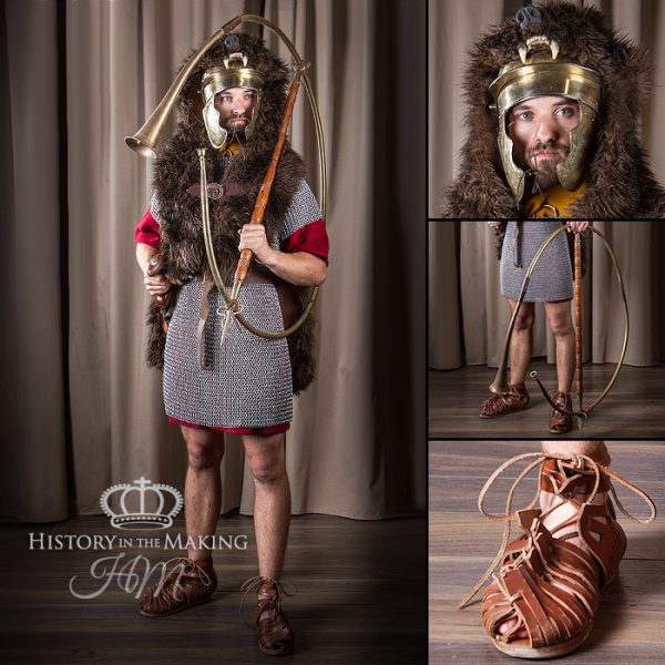 Roman Legion Cornicen, 1st Century BC. Parade order