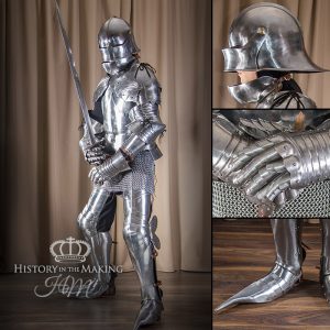 Gothic Full Suit of Metal Armour