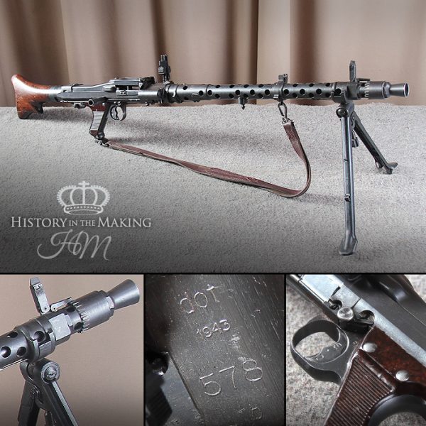German MG34 LMG-7.92 cal. Live firing