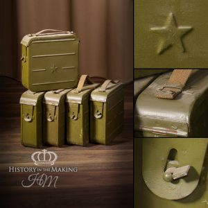 Russian Machine Gun Ammunition Tins - 7.62X54R cal