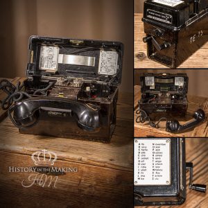 German WW2 style field telephone