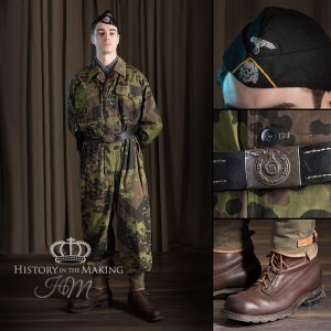 German SS Armoured Crew-Camouflage Coveralls (1940-1945)