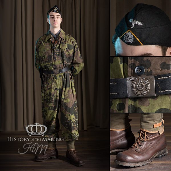 German SS Armoured Crew-Camouflage Coveralls (1940-1945)