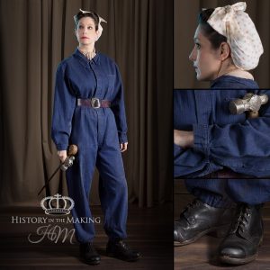 WW2 Women Factory Worker-Engineer-1939-1945