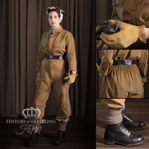 WW2 Women Factory Worker-Mechanic (1939-1945)
