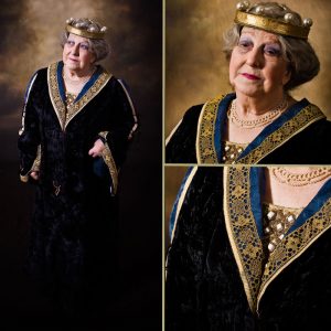 Medieval Senior Courtier-Obergene crushed velvet