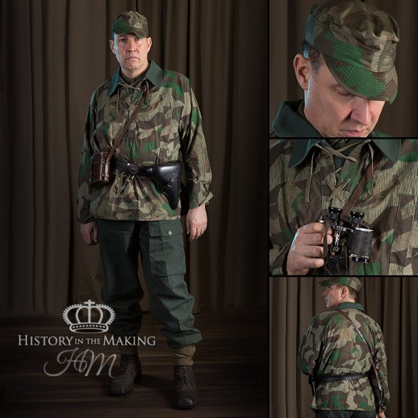 German Army-Armoured Artillery Crew- Splinter Pattern Smock (1943-1945)