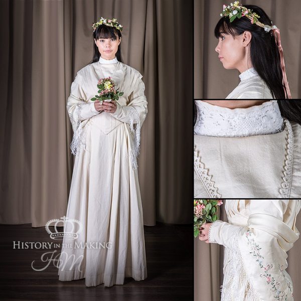 Simple Victorian Wedding Dress