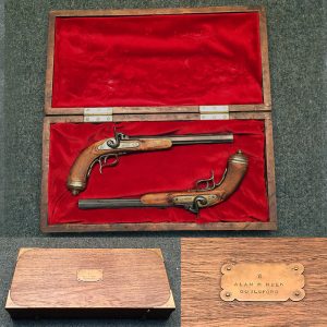 1830 Cased Duelling Pistols - Replica (product code RFA036)